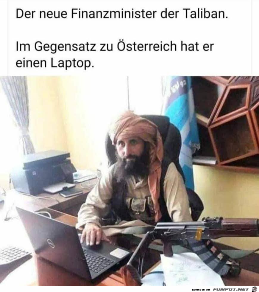 Der neue Finanzminister