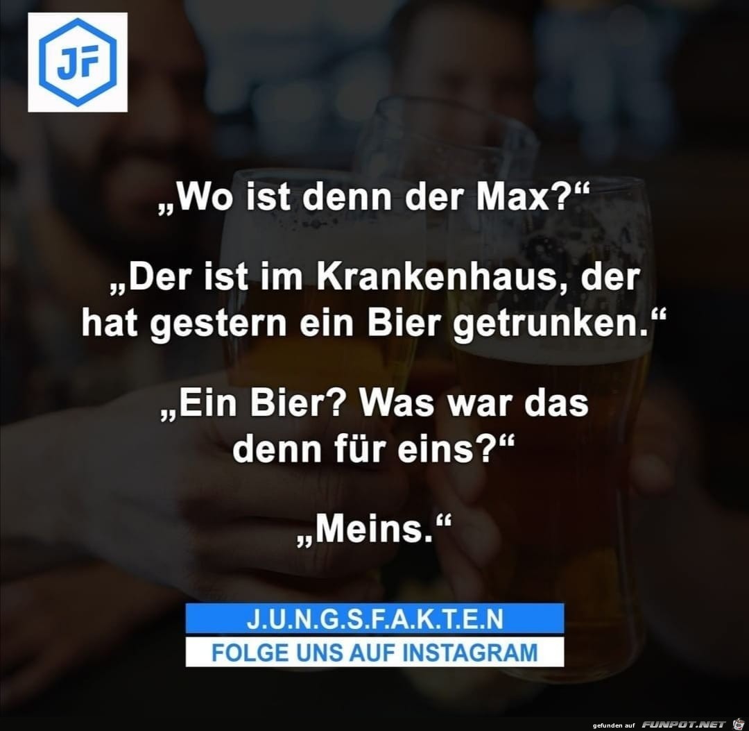 Wo ist denn der Max