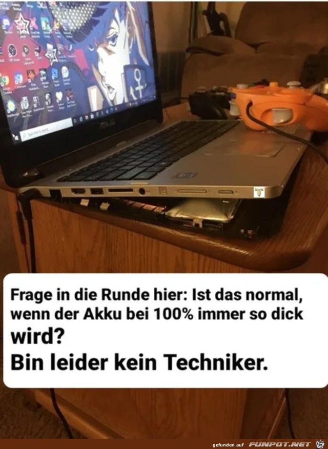 Der Akku wird so dick