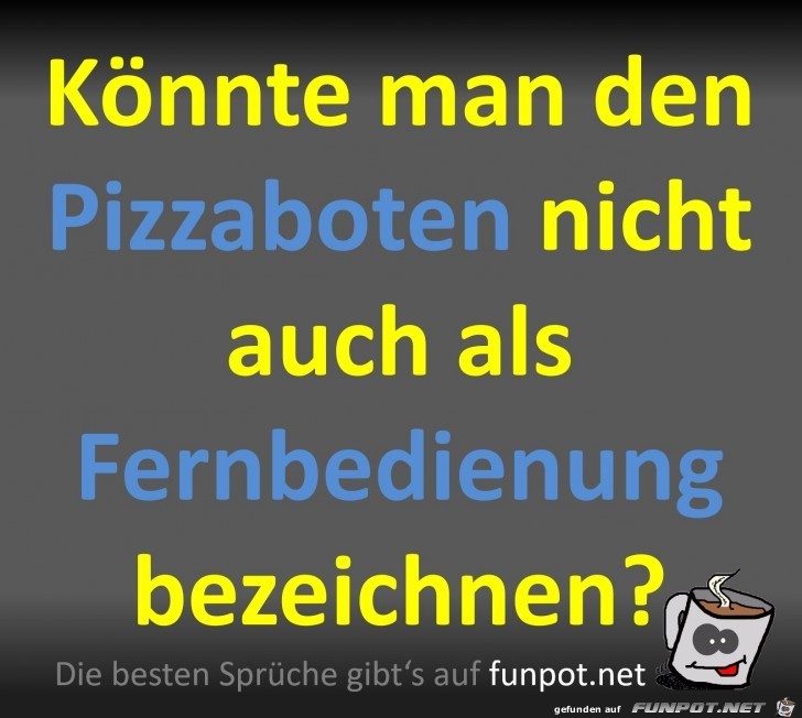 Der Pizzabote