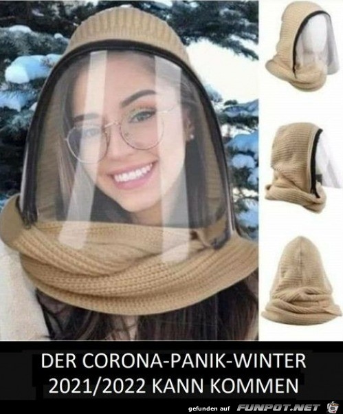 Maskenschal fr den Winter