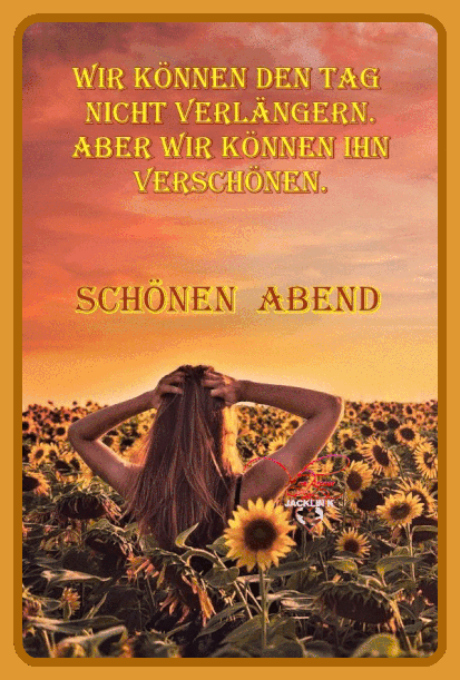 Schönen Abend Schönen Abend