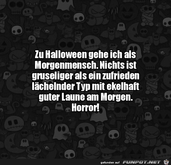 Zu Halloween