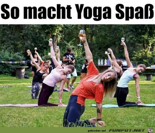 Toller Yoga-Kurs