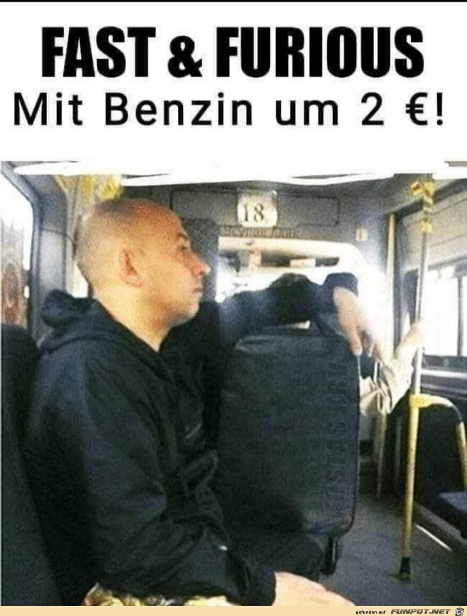 Mit Benzin