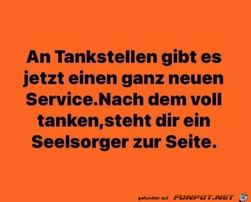 Neuer Tankstellen-Service