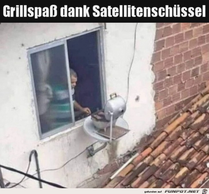 So kann man auch grillen