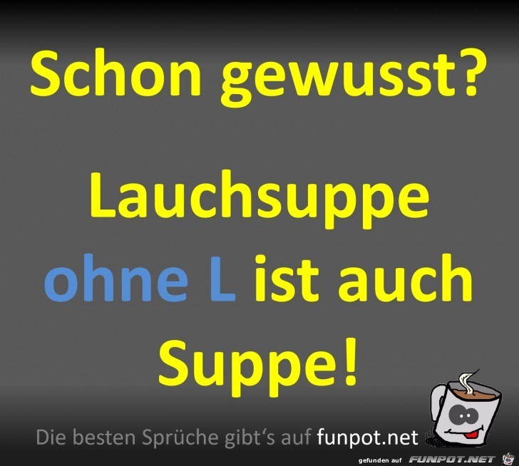 Lauchsuppe