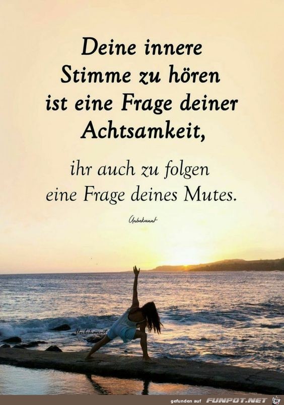 Deine innere Stimme