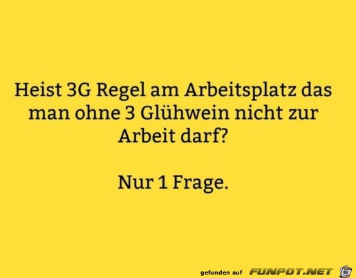 Nur eine Frage