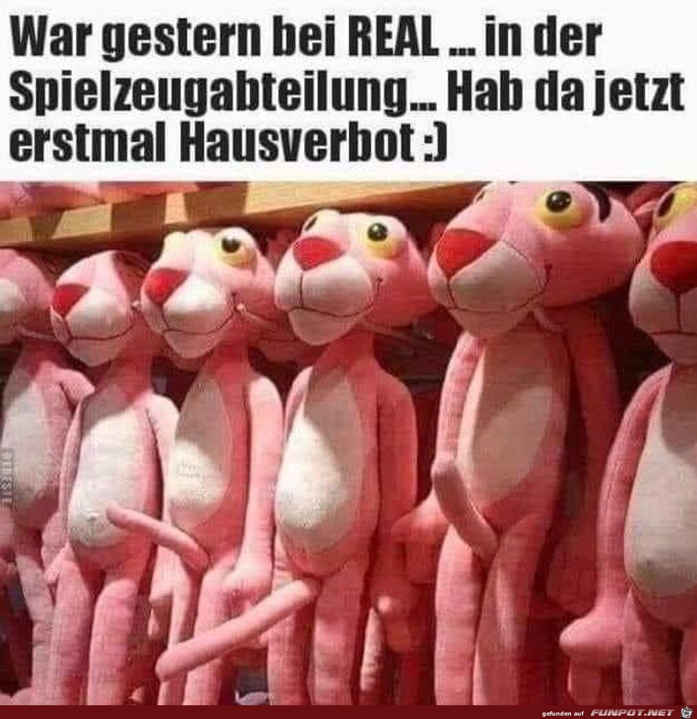 War gestern bei Real....