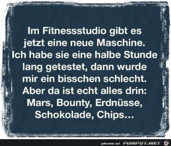 Im Fitnessstudio