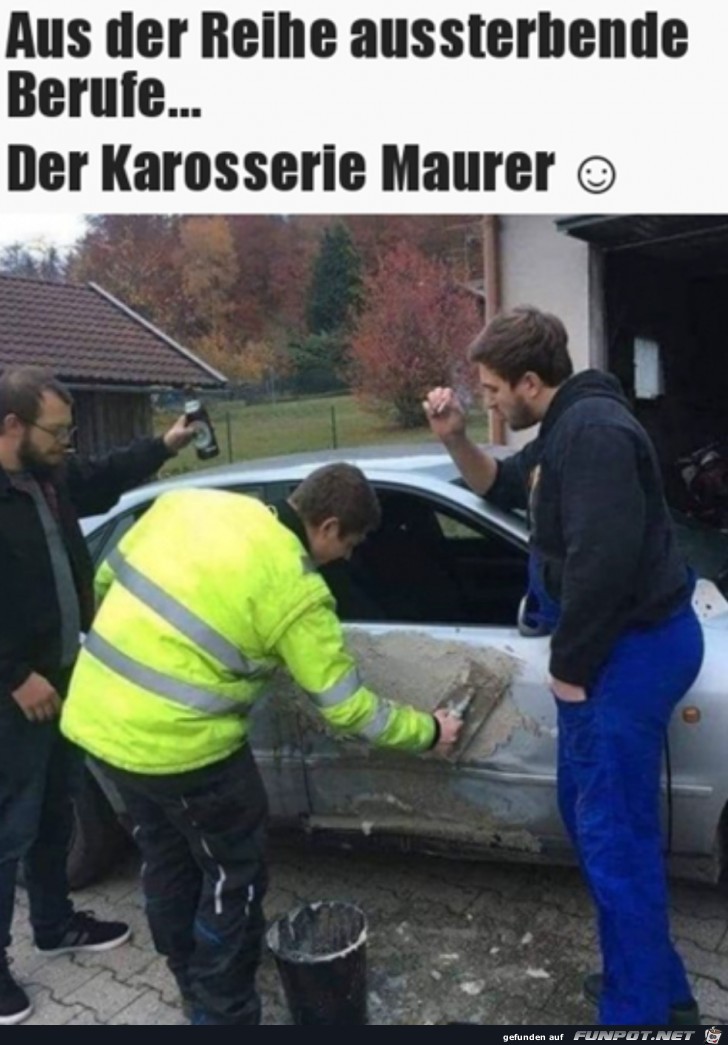 Aussterbende Berufe