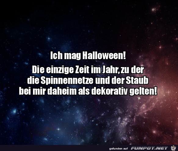 Ich mag Halloween