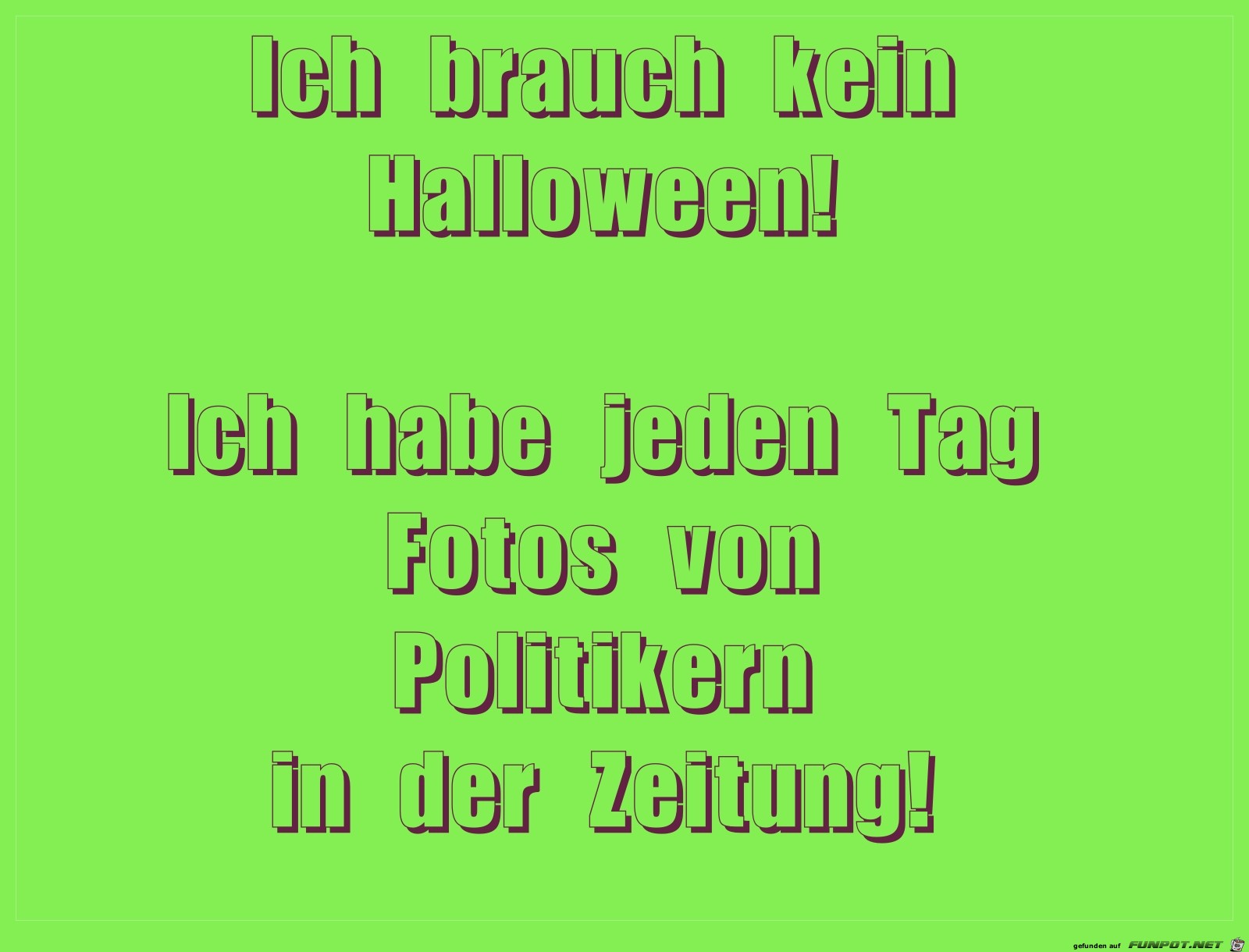 brauch kein halloween