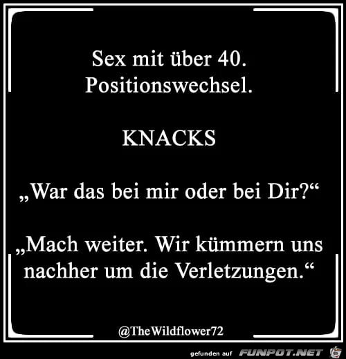 Sex mit 40