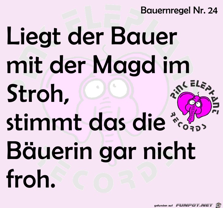 0214 - Bauernregel 24 0214 - Bauernregel 24