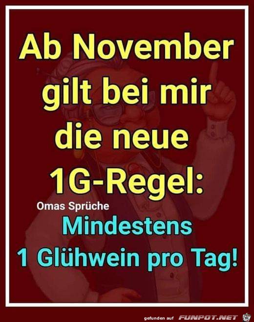 Die 1G-Regel