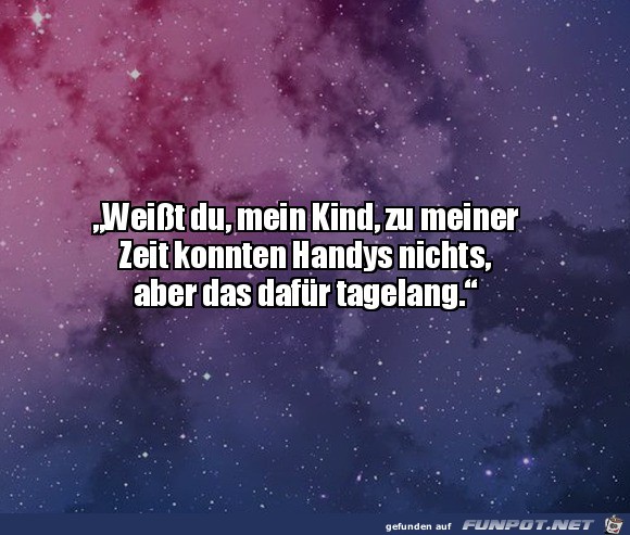 Handys damals