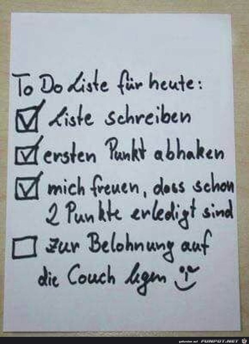 To do Liste