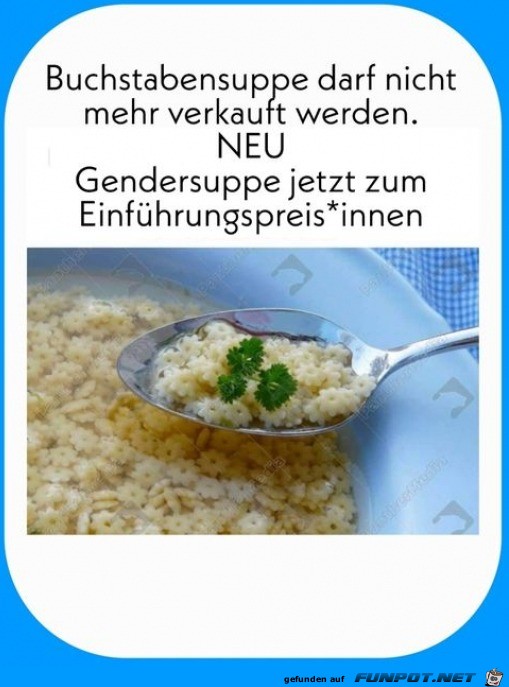 Die Buchstabensuppe