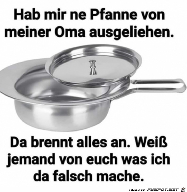 Blde Pfanne