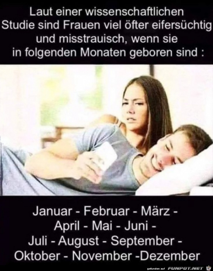 Frauen sind fter eiferschtig