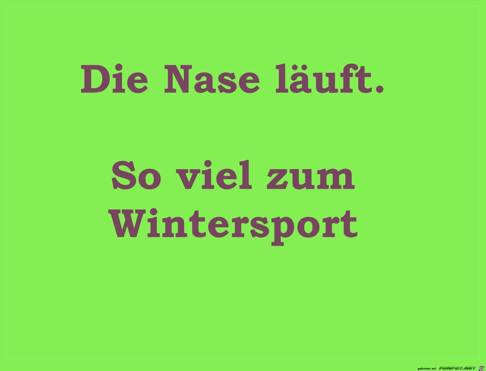 wintersport