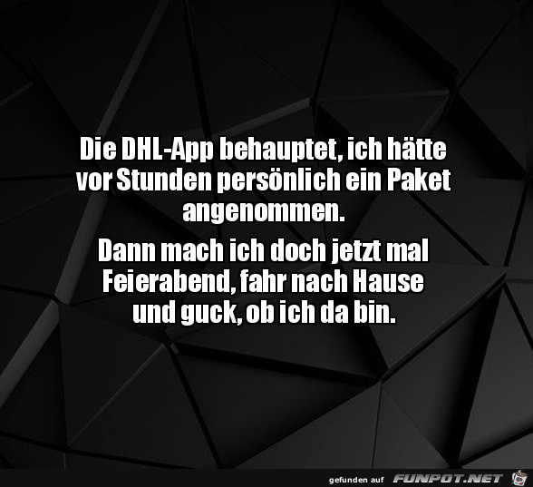 Die DHL-App