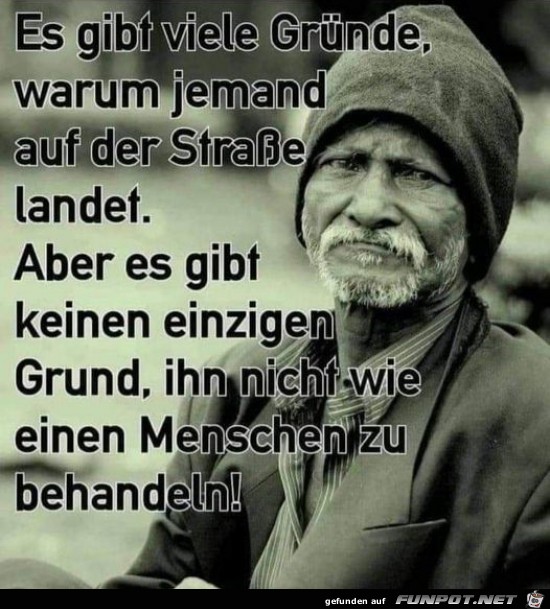 Wie einen Menschen behandeln