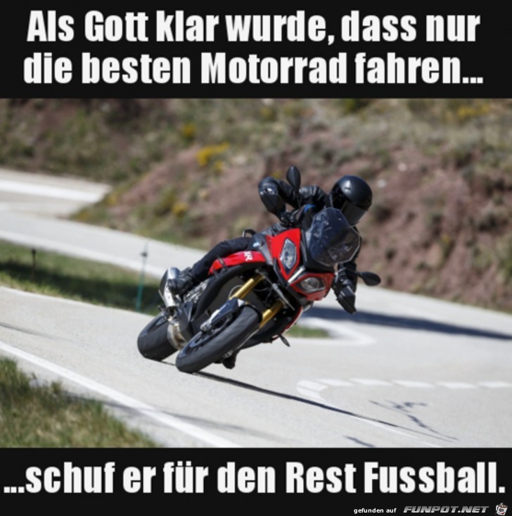 Motorrad fahren