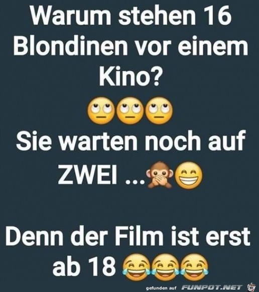 Die Blondinen wieder