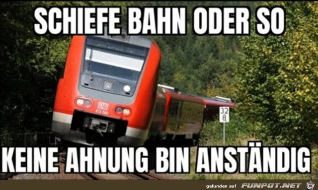 Die schiefe Bahn