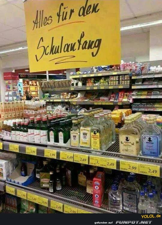 Schulanfang
