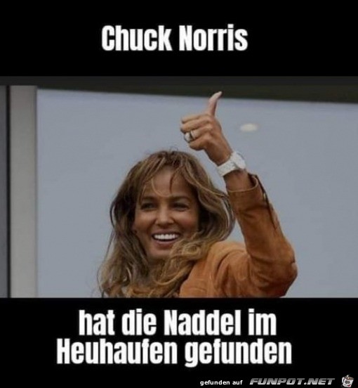Mal wieder Chuck Norris