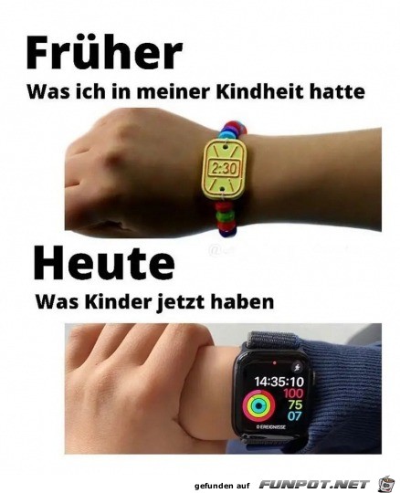 Damals und heute Damals und heute