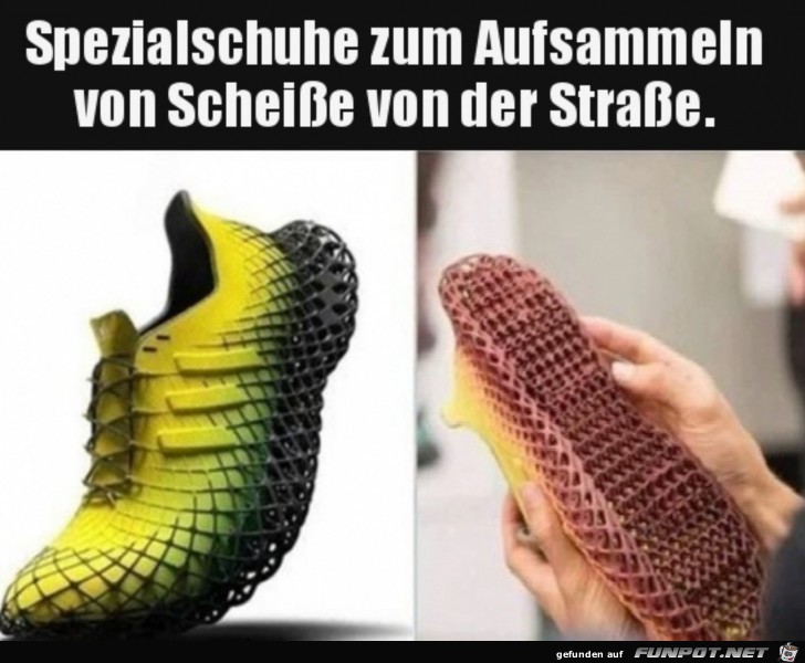 Spezielle Schuhe