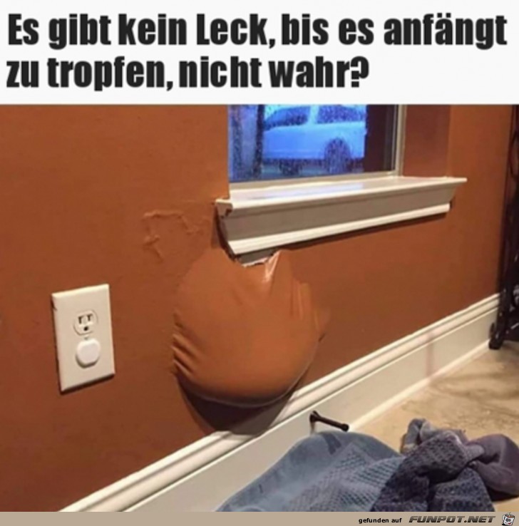 Sieht nach einem Wasserschaden aus