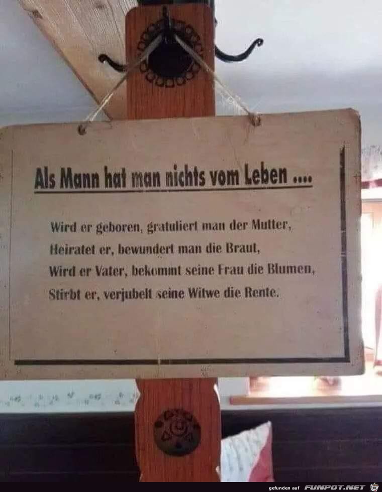 nichts vom Leben