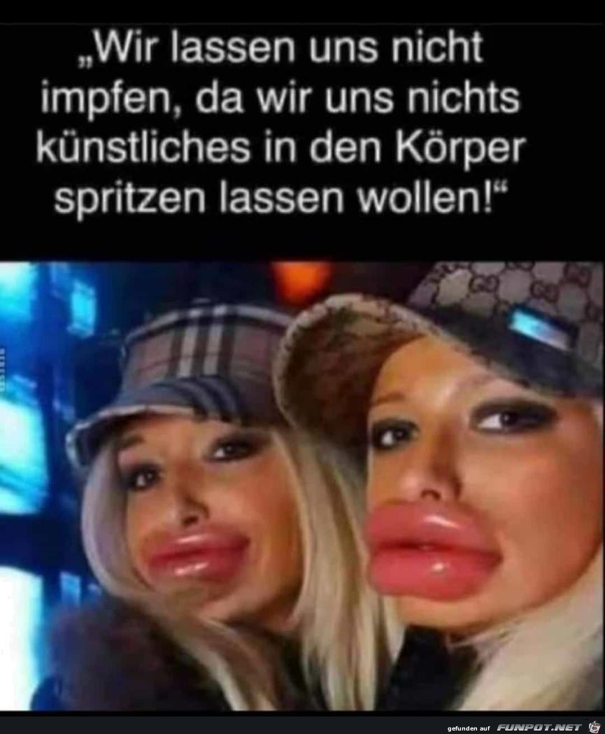 Wir lassen uns nicht impfen