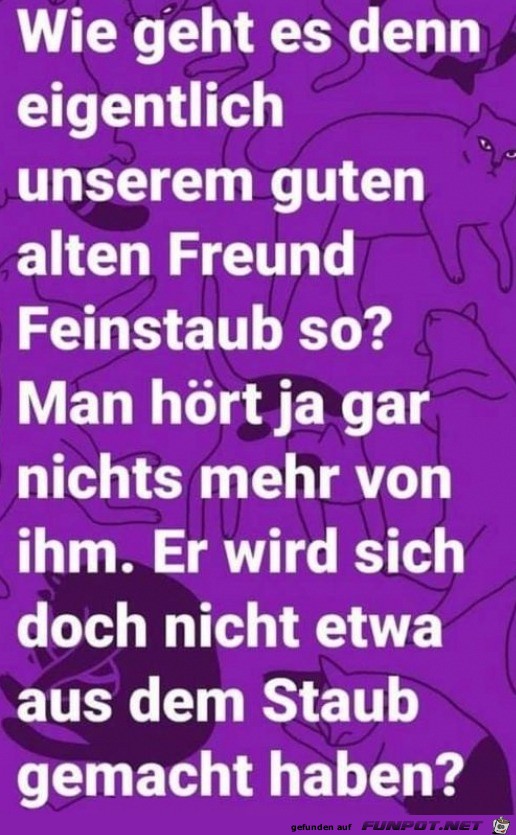 Der Feinstaub Der Feinstaub
