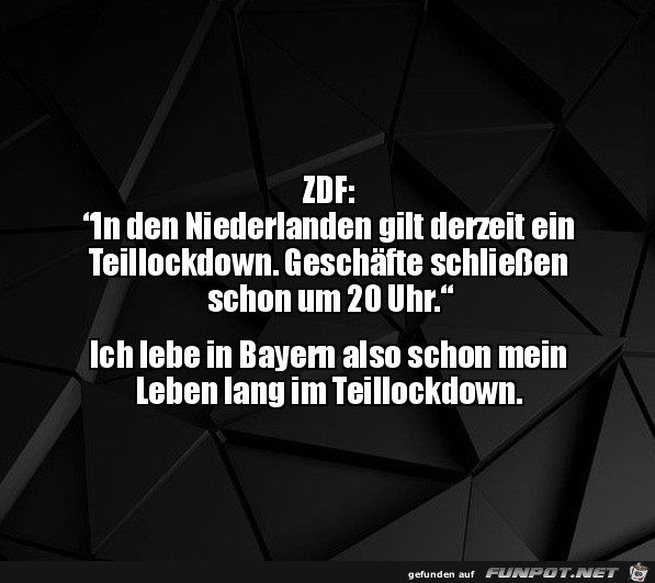 Immer im Teillockdown