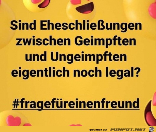 Frage fr einen Freund