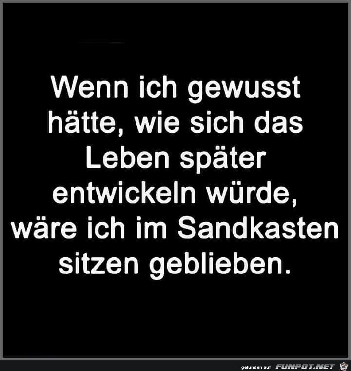 Im Sandkasten