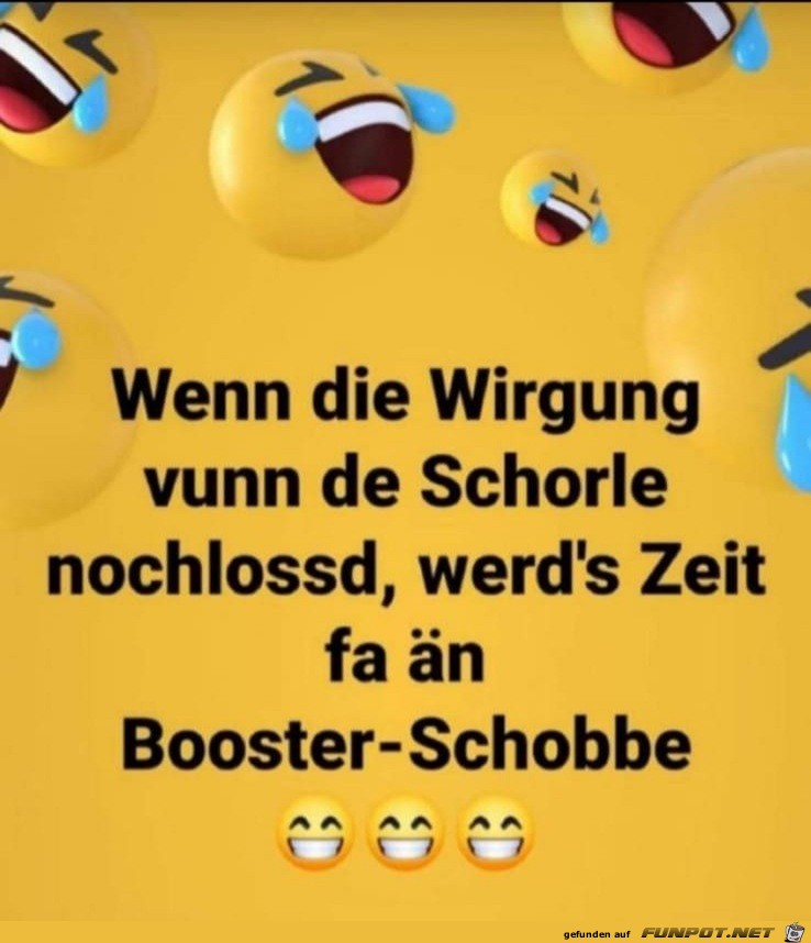 Booster Schorle Booster Schorle