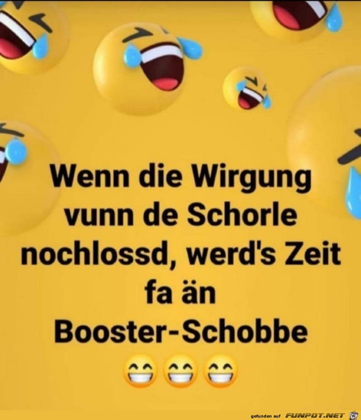 Booster Schorle