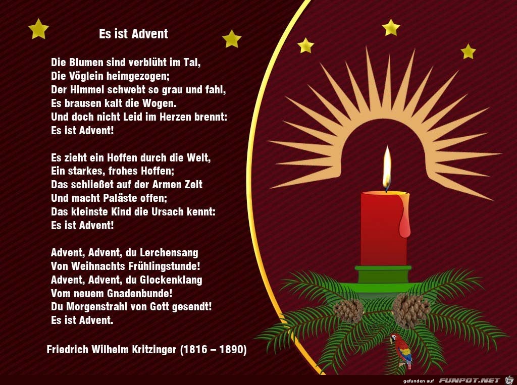 Es ist Advent 1