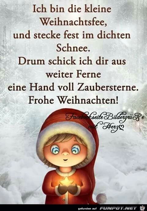 Ich bin die Weihnachtsfee