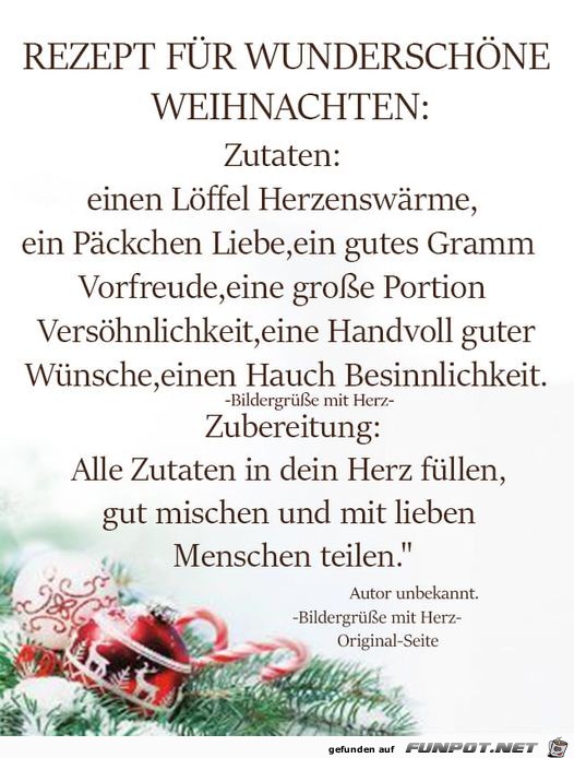 Ein Rezept