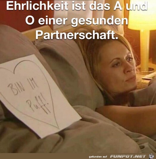 Ehrlichkeit ist so wichtig